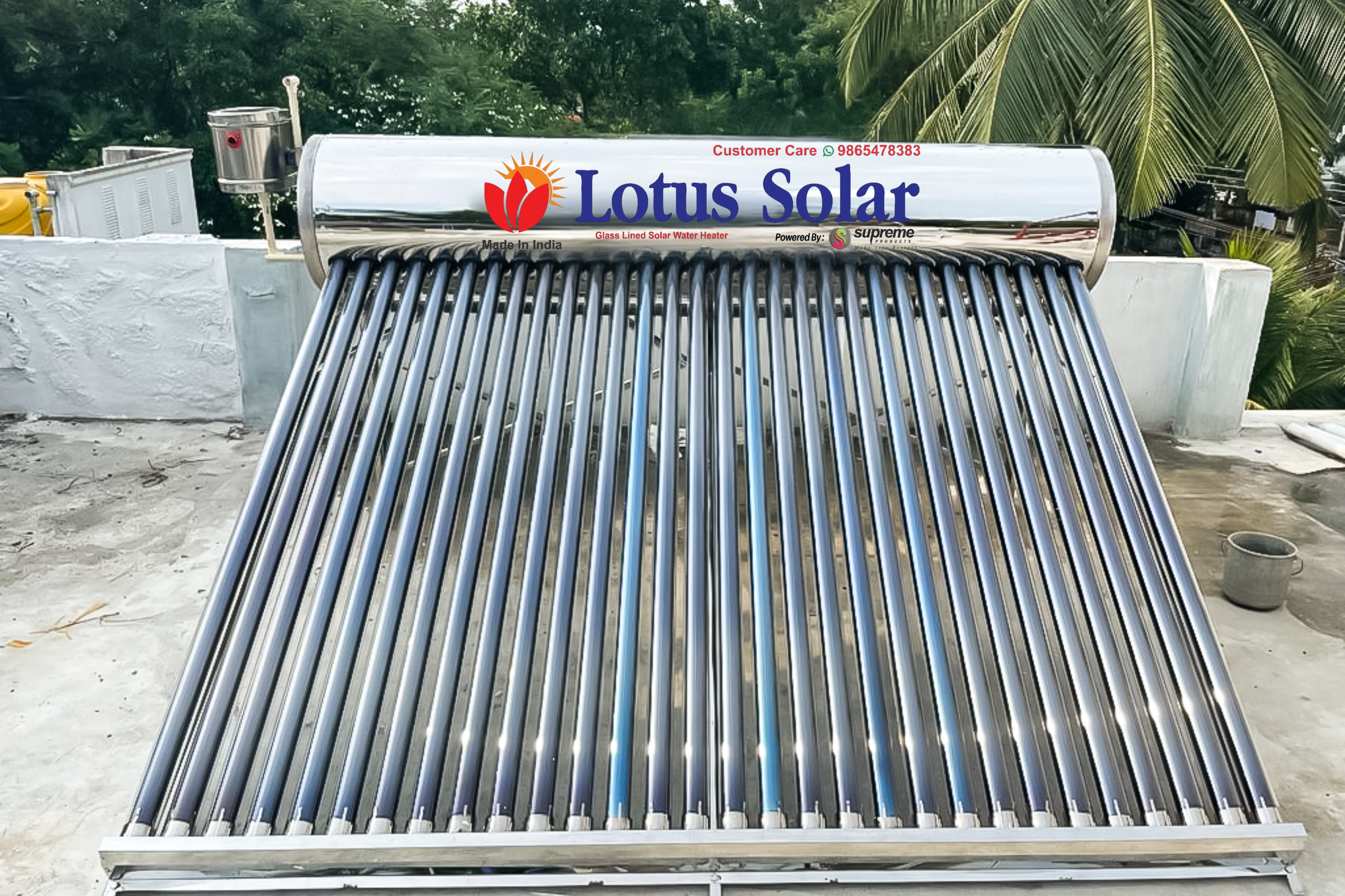 Best Lotus Solar Water Heater